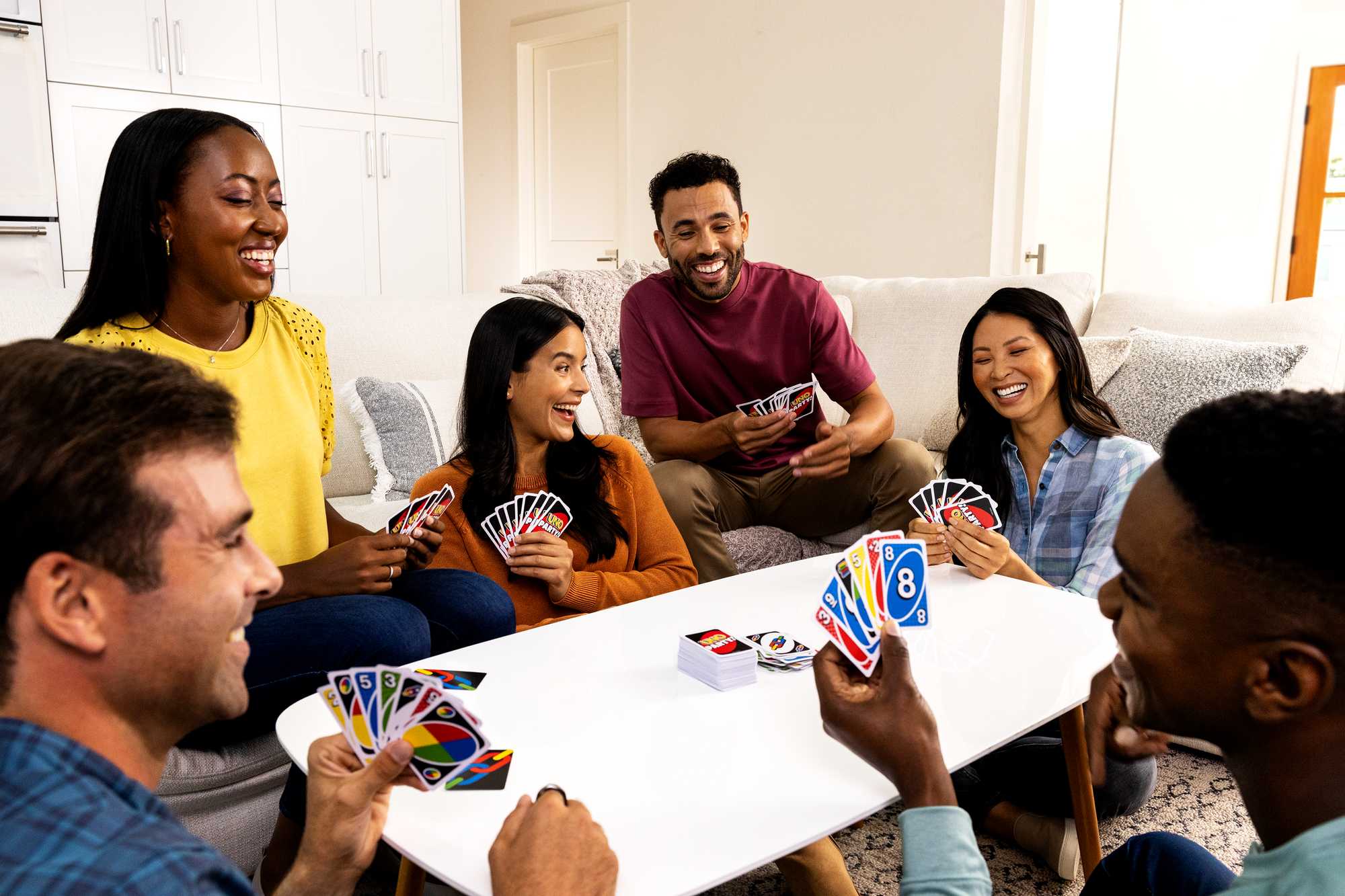UNO Party in play at group gathering