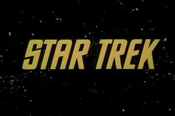 opening logo for Star Trek (The Original Series), 1966